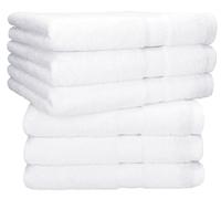 Betz 6 piece Hand Towel Set PALERMO Size: 50x100 cm (white)