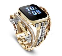 beu1st Compatible with Apple Watch Bands 41mm 40mm 38mm 45mm 44mm 42mm for Women, Multilayer Braided Leather Strap for iWatch Series 9/8/7/6/5/4/3/2/1/SE Ultra 2