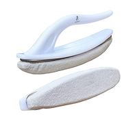 beUakso 2 Pcs Premium Upgrade Chamois Nail Buffer for Nail Wax Cream