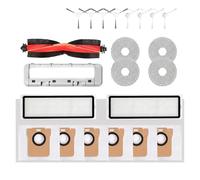 BEUAOCK 22PCS Compatible With Xiaomi Robot Vacuum X20 + / X20 Plus Parts Accessories Main Side Brush Hepa Filter Mop Cloth Dust Bag Replacement