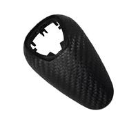 BEUAOCK Car Shift Knob Head Cover Trim Compatible with BMW M2 F87 M3 F80 M4 F82 F83 M5 F10 Woven Carbon Fiber