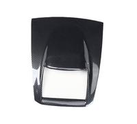 BEUAOCK Carbon Fiber Color Car Styling Center Console Air Conditioner CD Panel Cover Trim Compatible With Ford Fiesta MK7 2008-2013(Navigation Cover)