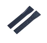 BEUAOCK Compatible With Cartier Dumont Quick Release FKM Watch Strap 16mm 18mm 19mm 20mm 21mm 22mm Deployant Buckle CTS Watch Bands(Blue,22mm)