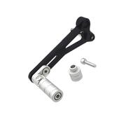 BEUAOCK Compatible with Kawasaki Z800 Z900 Z1000 Z1000R Z1000SX Z900RS ES Z900 RS Cafe Adjustable Folding Gear Shifter Shift Pedal Lever(Silver)
