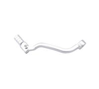 BEUAOCK Folding Shift Lever Gear Universal Motorcycle 190mm Multi Color Optional Compatible with Off-Road Dirt Bike ATV Motocross Parts(Silvery)