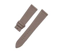 BEUAOCK Watch Accessories 16mm 17mm20mm Top Layer Leather Belt Compatible With Hermes Hour HH1.201 H210 H510 H501 Texture Watchbands(Antique Black,16mm)