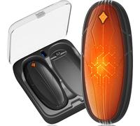 Beuchan Hand Warmers Rechargeable - 2 Pack with Charging Case14000 mAh, AI Smart Chip 50H Long Lasting Heat Electric Hand Heater for Hunting, Camping, Golf, Outdoor Activities & Gifting (Black Orange)