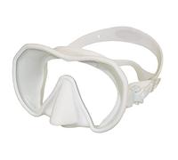Beuchat Maxlux S Diving Mask for Narrow Face Shapes, Colour: White