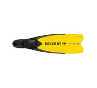Beuchat Mundial One-50 Soft Flex Freediving Fins Yellow EU 47-48