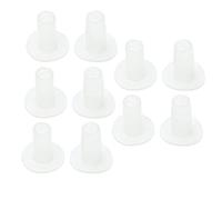 Beufee 10PCS Calf Nursing Bottle Nipple, Soft Rubber Pacifier Goat Nipples for Feeding Goats for Livestock Equipment Accessory