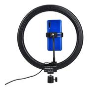 Beufee 12 Inch Ring Light, 12W 160LED Circle Lights with Ball Head Phone Clip Selfie Ring Light 12W 12 Inch 160LED Ring Light for Makeup