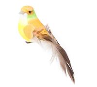 Beufee 12PCS Artificial Birds, Artificial Foam Feather Birds Bird Figurine Bird Ornaments Feathered Bird Clips Decorative Birds for Christmas Outdoor Decor