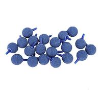 Beufee 20PCS Air Stone, Fishbowl Airstones Aerated Stones Oxygenation Oxygen Pump Oxygen Pump Air Stone Oxygen Pump Aerated Stone