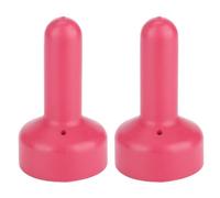 Beufee 2Pcs Goat Bottle Nipples, Lamb Nipples for Bottle Soft Rubber Calf Nipple Small Animal Milk Drink Nipples for Cattle Sheep Livestock(01)