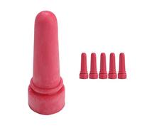 Beufee 5PCS Small Animal Milk Drink Nipple, 6.9cm Little Cow Calf Milk Drink Nipple Soft Rubber Goat Milk Bottle Feeding Teat Mouth Rubber Livestock Feeding Watering Supplies