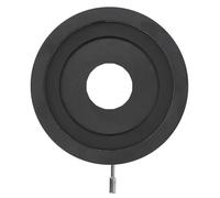 Beufee Adjustable Iris Aperture Diaphragm, 2-50mm Lens Diaphragm Aluminum Alloy Manual Aperture Adjustable Mechanical Iris Diaphragm for Cameras Microscopes Optical Instruments