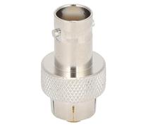 Beufee BNC Connectors, Coaxial Coupler BNC Female Antenna Female To for ICOM Adapter Portable Coaxial Cable TV Aerial Connector BNC Male Crimp on Connector for ICOM Radio AD-98FSC