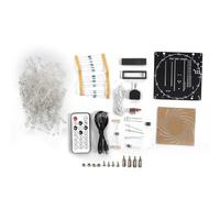 Beufee DIY Electronics Kit, DIY LED Kit Electronic Build Kits for Adults LED Display Kit Electronic Tower Colorful DIY Kit Colorful Light