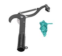 Beufee Gardening Trimmer with Rope, High Altitude Pruning Shear Extendable Tree Pruner Heavy Duty Plant Harvester Clipper Branches Cutter