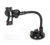 Beufee Guitar Phone Holder, Gooseneck Mount Guitar Phone Holder Removable Suction Cup Panel 360 Degree Rotating for Acoustic Electric Clip