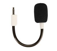 Beufee Microphone Replacement, 3.5mm Plug Flexible Adjustable Gaming Headset Replacement Microphone for V2 V2 Pro V2 Se