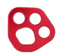Beufee Rigging Plate Aluminum Anchor Multiplier Plate, Force Divider Bear Climbing Descender Gear Multi Anchor Point Connector Gear