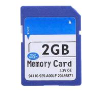 Beufee SD Card, Flash Memory Card Secure Digital Memory Cards Data Storage Fast Read Speed 90MB/s for Cameras SLR Music Photos Storage(2GB)