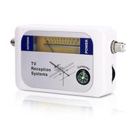 Beufee Signal Finder, Digital Aerial TV Finder TV Antenna Signal Strength Meter Detector Receiver Mini Finder Digital Antenna Terrestrial Antenna Signal Finder