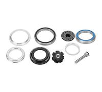 Beufee Tapered Headset, 42 52mm Bike Bearing Headset, Bike Front Fork For Bicycle Tapered or Straight Tube (Black)