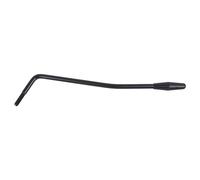 Beufee Tremolo Arm, Electric Guitar Thread Tremolo Arm Electric Guitar Replacemen Bar Musical Instrument Part (Black Bar Black Handle)