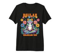 Beulah Colorado USA Whimsical Frog Zen Nice Design Premium T-Shirt