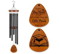 BEUNITONE Wind Chime Gift for Teacher, Garden Decor Wind Chimes for Graduation Teacher Appreciation Thank You Gift On Thanksgiving Birthday