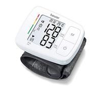 Beurer BC21 Wrist Blood Pressure Monitor with Voice output, Arrhythmia Detection, Fully automatic blood pressure & pulse measurement, Colour-coded WHO risk indicator, Certified medical device