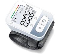 Beurer BC28 Wrist Blood Pressure Monitor With Arrhythmia Detection, Fully automatic blood pressure & pulse measurement, Colour-coded WHO risk indicator, Certified medical device