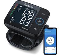 Beurer BC54 Wrist Blood Pressure Monitor With Health Management App, Colour-Cod
