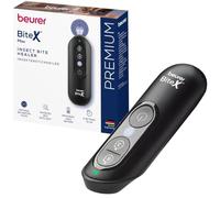 Beurer BiteX Max Insect Bite Healer with Larger Heating Surface, bite Healer for Treatment of Insect Bites and stings, Electronic bite Healer, with Light, Rechargeable Battery