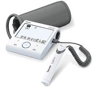 Beurer BM 96 Cardio Blood Pressure Monitor with ECG Function Blood Pressure and Pulse Measurement on Upper Arm for AFIC Detection (AFib) Stroke Prevention for Circumference 22-42 cm