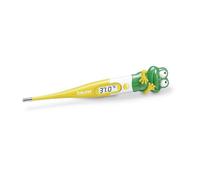 Beurer BY11 Frog Instant Thermometer, Children's Digital Thermometer With Cute Character, Extra Flexible Tip, Results In 10 Seconds, Fever Alarm, Recalls Last Reading, Certified Medical Device
