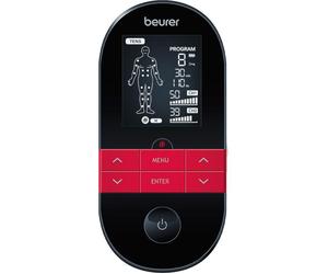 BEURER EM 59 Digital TENS/EMS Device with Heat, Black,Red