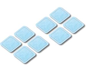 Beurer EM59 Electrode Replacement Set, Suitable for the Beurer EM59 Digital TENS/EMS Device with Heat, Pack of 8 45x45 mm Gel Pads