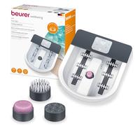 Beurer FB60UK Foot Spa with Water Heater Footbath with Premium Touch Screen 3 Pedicure Attachments Powerful 8-Level Water Heater Relaxing Bubble and Vibration Massage