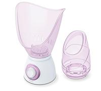 Beurer FS60 Facial Sauna, Facial Steamer for Cosmetic Facial Care, Opens the Pores and Moisturises, Soothing Steam, also Suitable for Aromatherapy and Inhalation, Pink