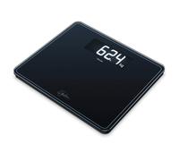 Beurer GS410 - Easy to See Digital Glass Bathroom Scales in black