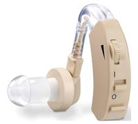 Beurer HA 20 Hearing Noise Amplifier With Ergonomic Fit Behind the ear, Individual Adjustment to the Ear Canal, Volume Continuously Adjustable - Nude