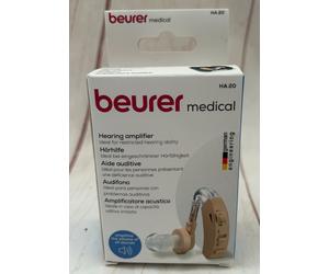 Beurer HA20 Hearing Amplifier, amplifies the volume of soundsyth fits behind ear