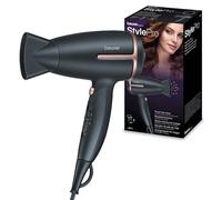 Beurer HC 25 Travel Hair Dryer with ion function, powerful blow dryer, for sleek & soft hair, foldable, ideal for on the go, 1600 watts, worldwide voltage adjustment 110-120/220-240 V, black
