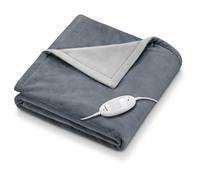 HD75 Electric Blanket with 6 Temperature Settings, Soft Heated Throw for Cosy Sofa Nights, Automatic Switch-Off & Safety System, Machine-Washable,