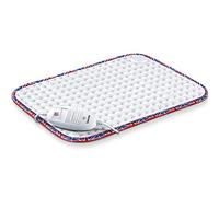 Beurer HK-UK Heat Pad | Electric heat pad for relaxation | 3 electronically regulated temperature settings | Machine-washable | Automatic switch-off | Union Jack trim