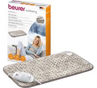 Beurer HK123 XXL Nordic Taupe Micro-Fleece Electric Heat Pad 3 Settings Soft-A1