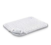 Beurer HK42UK Super-Cosy Heat Pad | Luxury soft fleece surface | Rapid warm-up function | 3 electronically regulated temperature settings | Machine-washable | Automatic switch-off